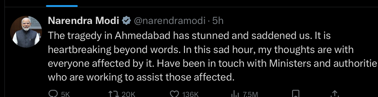 Ahmedabad Plane Crash:अहमदाबाद एयर इंडिया Boeing 787 क्रैश – त्रासदी का पूरा दृश्य